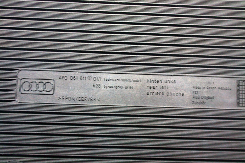 фото №10, Килимки гумові задня задні audi a6 s6 4f 4f0061511a nowe org