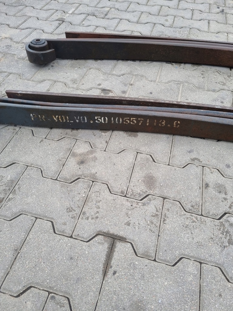 фото №4, Рессора перед 3-piórowy renault midlum dxi volvo fl r22,5