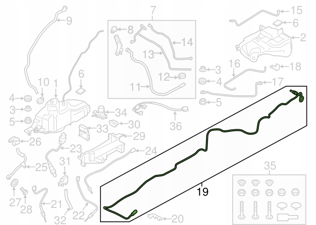 фото №7, Bmw 3 f30 fuel scr дозирующий line 7260228 16197260228