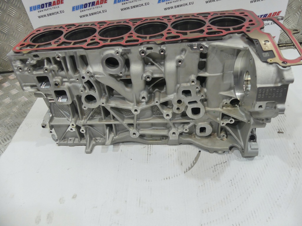 фото №9, Bmw g01 g05 g06 g20 g30 g11 dół двигателя блок поршни wał коленчатый b57d30b