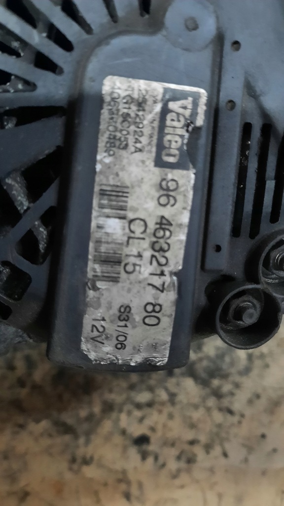 фото №5, Генератор peugeot 307 1.6d 04r