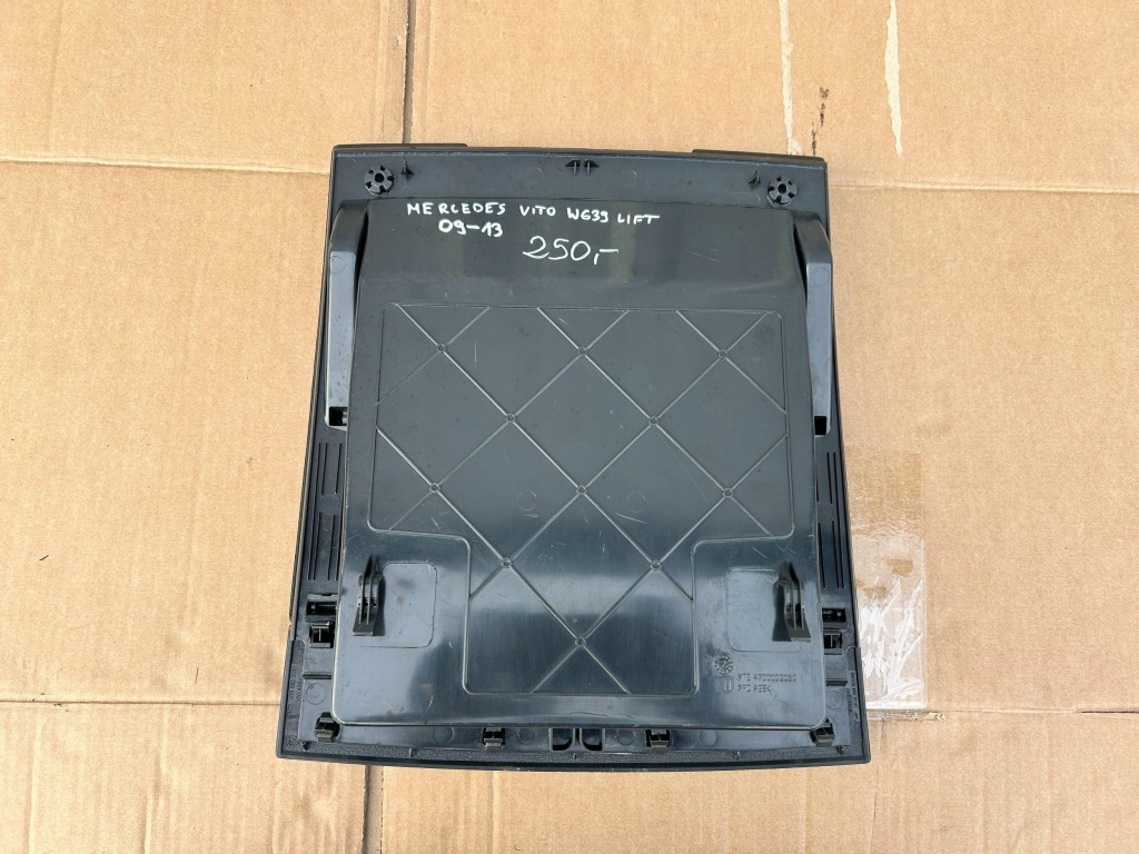 фото №10, Mercedes vito w639 полка средняя бардачок консоли a6396800191