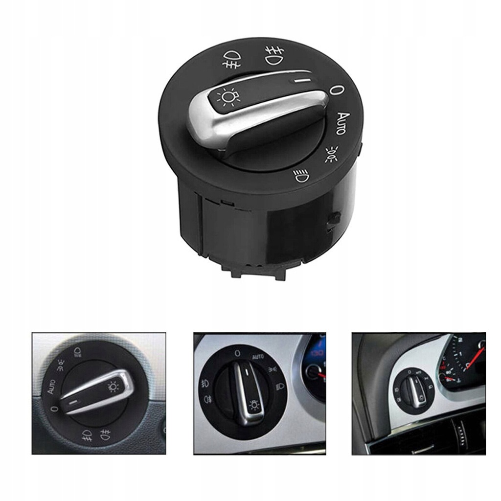 фото №8, Перемикач світла do golfa 5 5nd941431b dla jetta vw