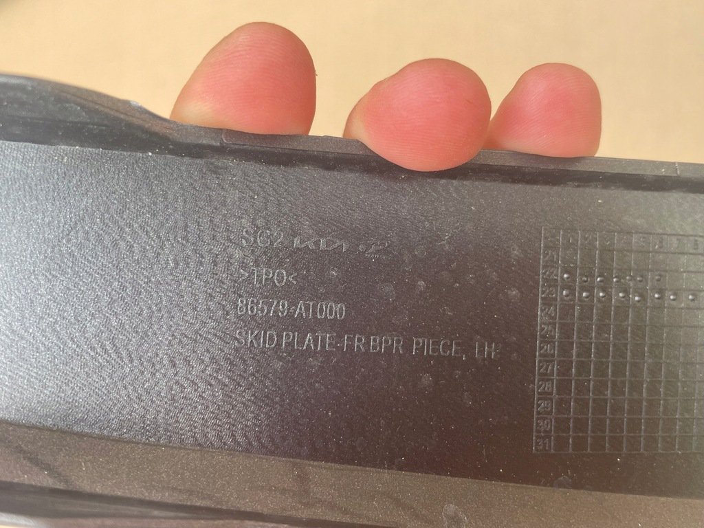 фото №14, Kia niro ii спойлер накладка бампера перед przenia