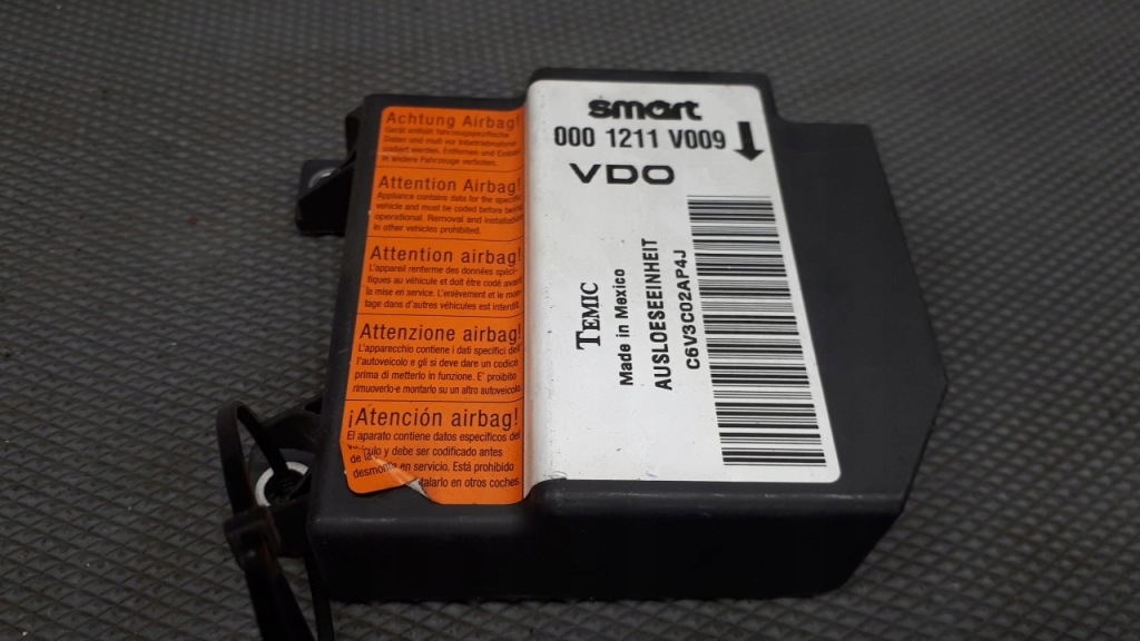 фото №2, 0001211v009 модуль подушка безопасности smart fortwo 450 i