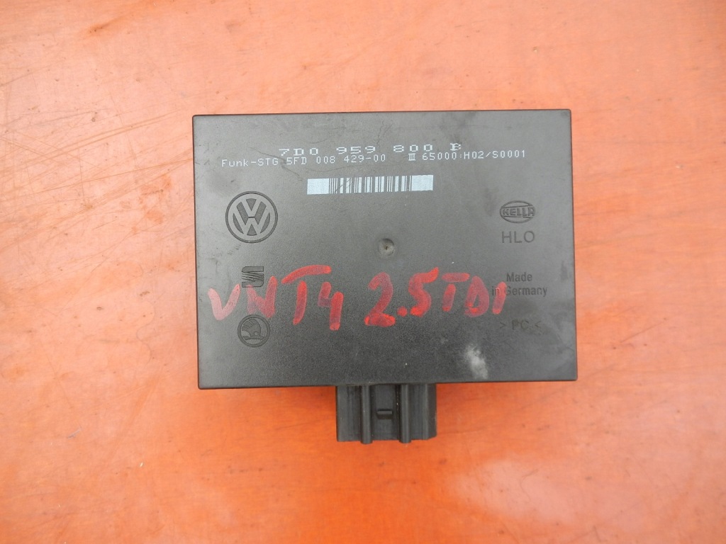 фото №1, Модуль блок керування комфорту vw t4