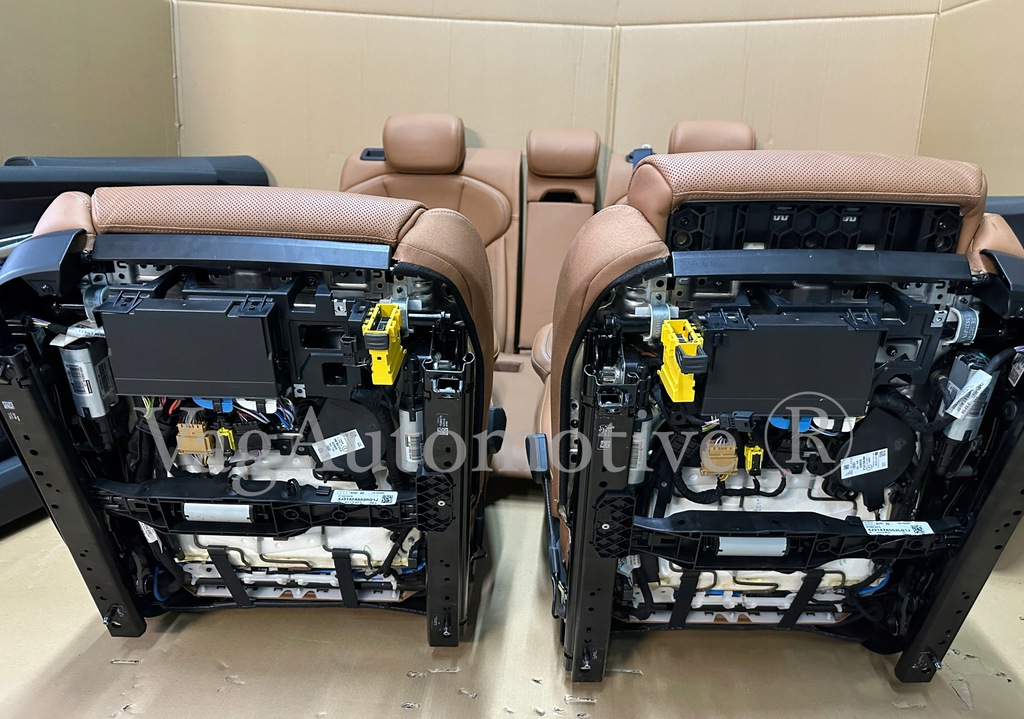 фото №10, Сиденья audi etron gt rs массаж вентиляция exclusive кожаный обшивки eu