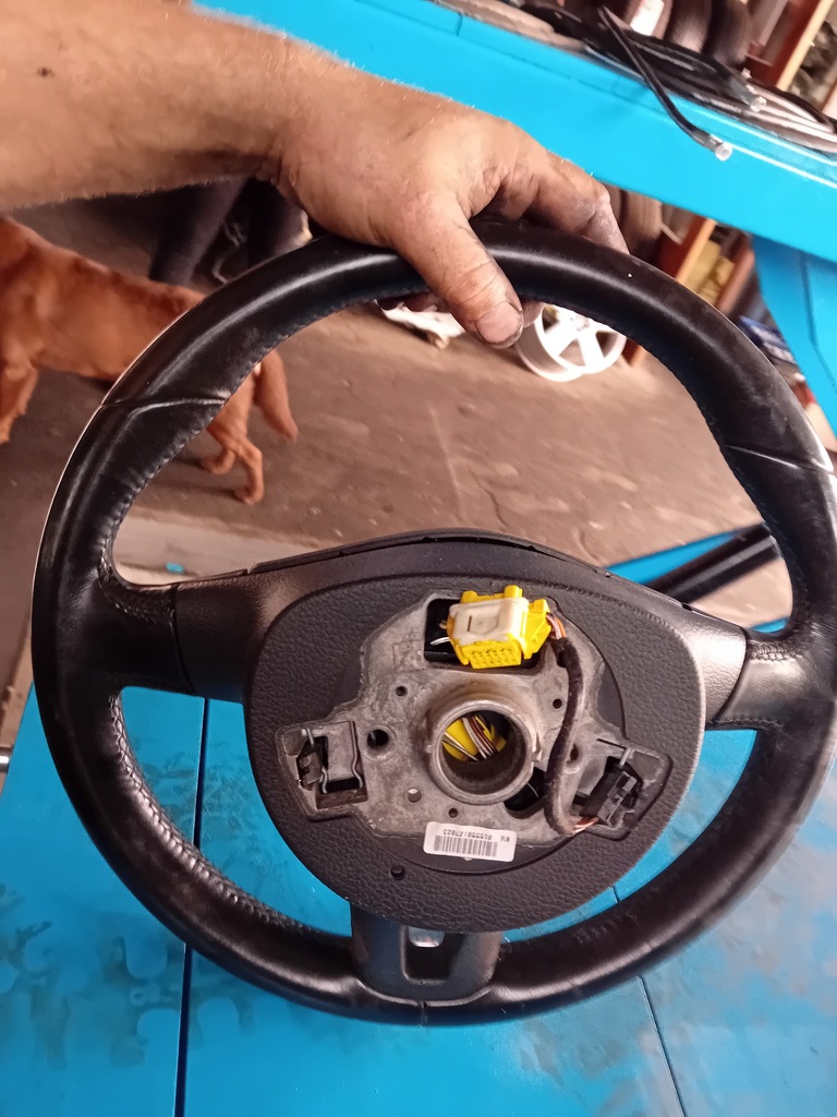 фото №5, Повітропровід триспицева multi шкіра vw passat cc b7 3c8419091k з подушка безпеки