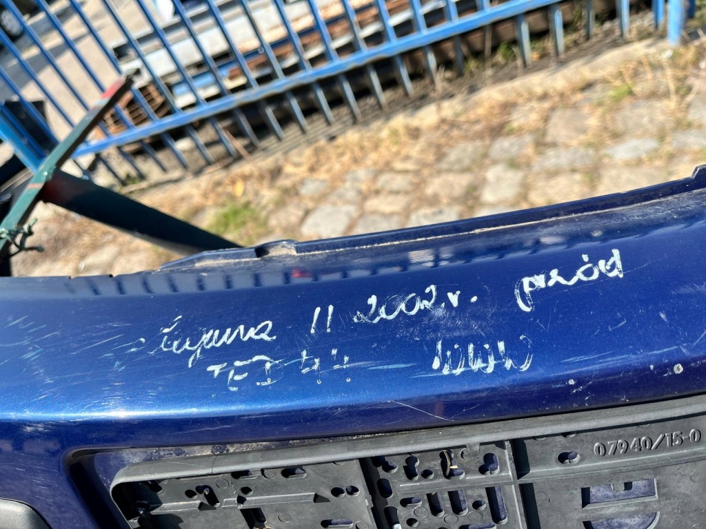 фото №12, Бампер перед laguna ii ted44 2002r. hb 5d