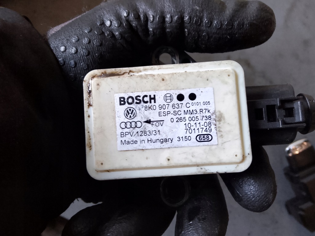 фото №1, Модуль esp audi q5 8r 8k0907637c