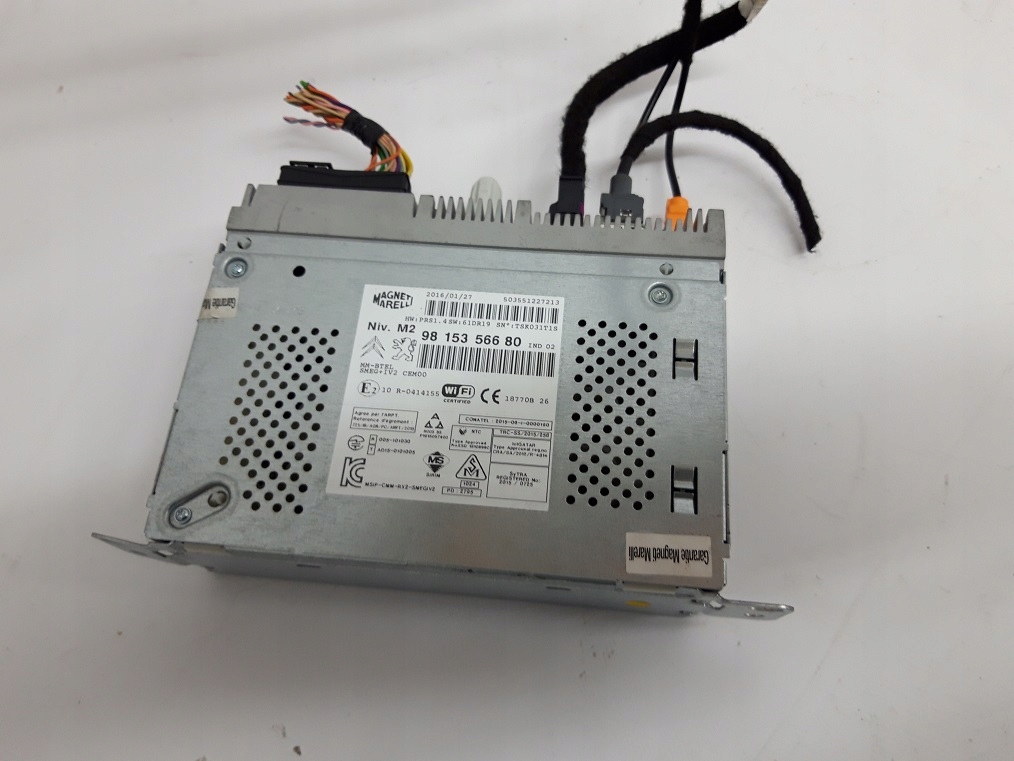 фото №1, Peugeot 208 i 12-19 радио модуль