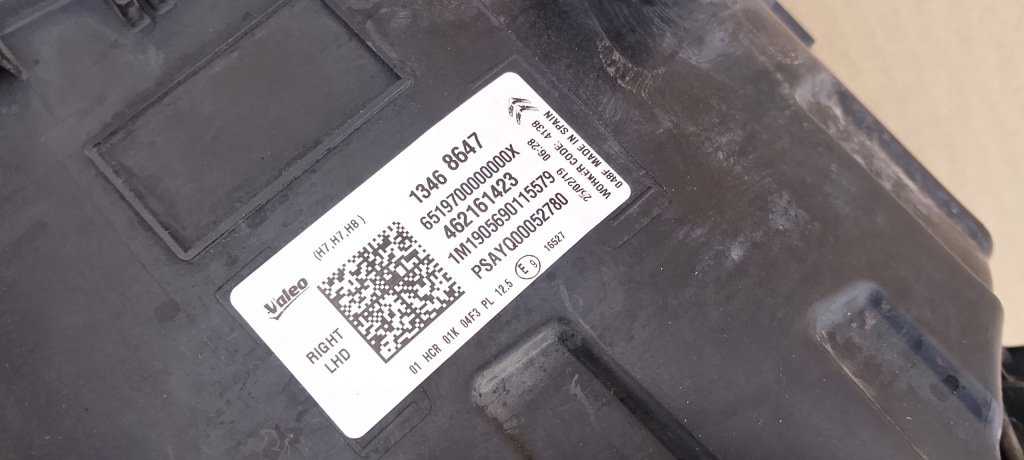 фото №15, Лампа перед передняя правая citroen c3 aircross 17-22rok 13468647 462161423