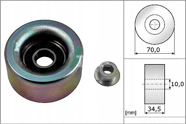 фото №2, Ina ролик ремень lexus gs 250 grl1_. gwl1_