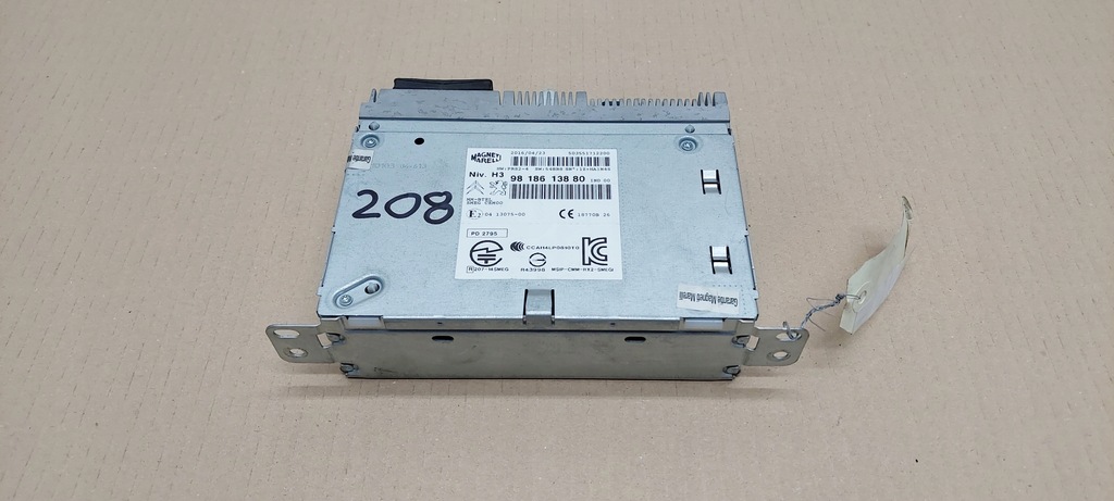 фото №1, Навигация peugeot 208