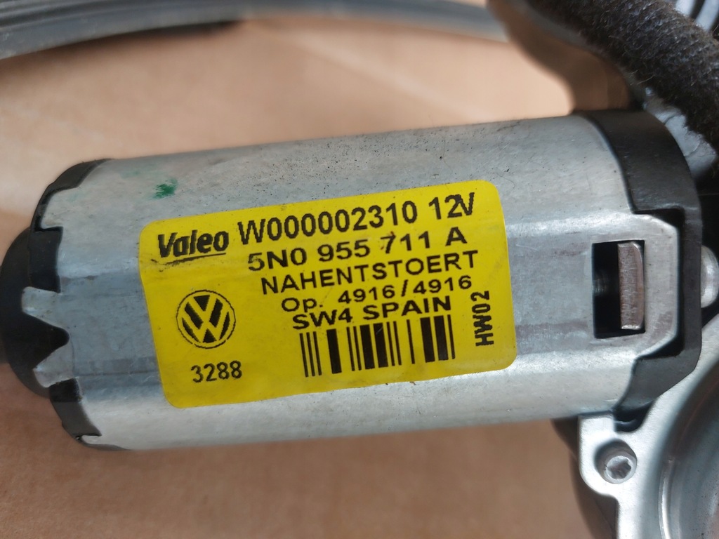 фото №5, Vw tiguan i lift 08-15r моторчик важіль задній двірники 5n0955711a