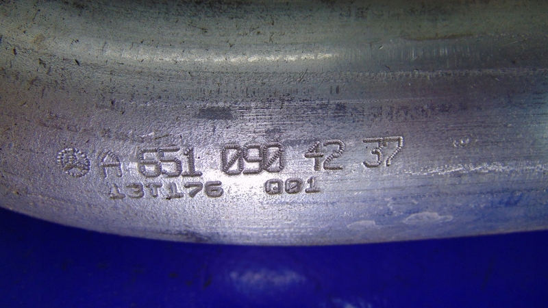 фото №3, Труба шланг интеркулер 2.2crd jeep compass 06-16 rok