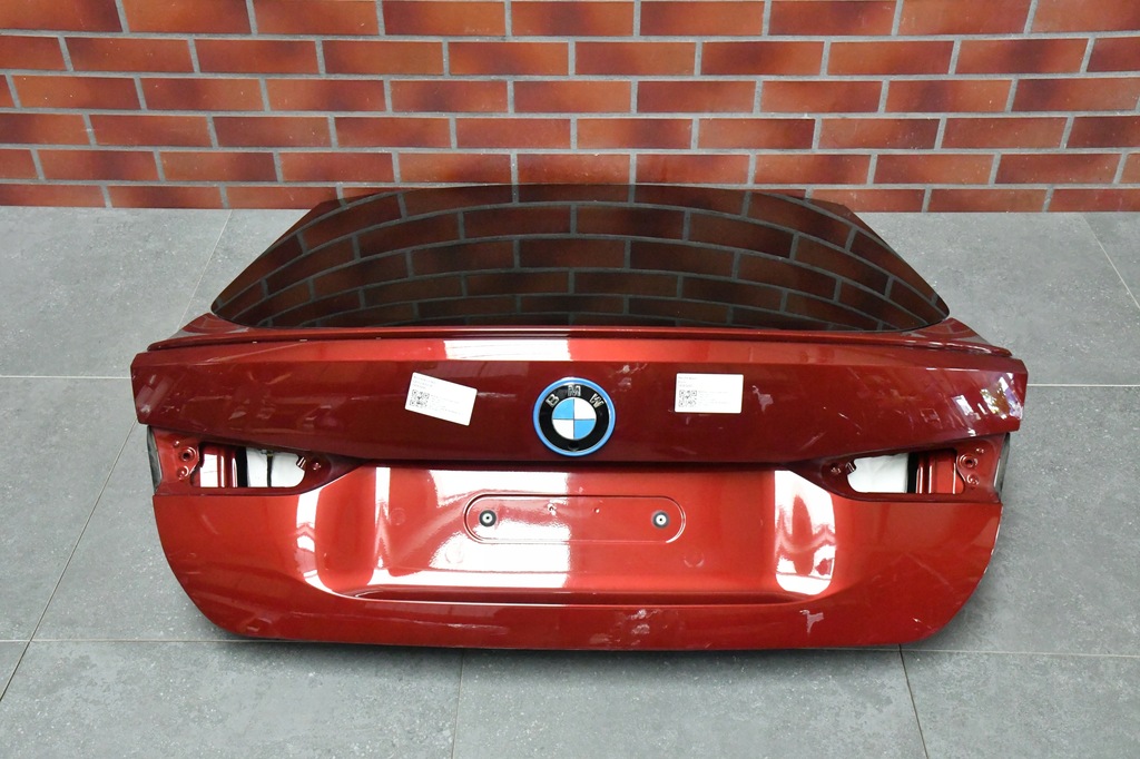 фото №6, Крышка багажника задняя задняя bmw 4 g26 i4 g26 спойлер тонированная стекло a57 aventurinrot
