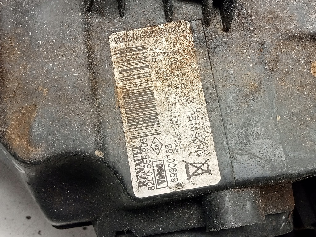 фото №10, Лампа права перед передня renault laguna ii lift ксенон 8200555906 europa