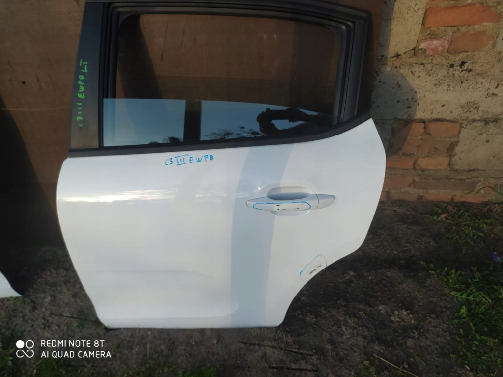 фото №1, Citroen c3 iii дверь левая задняя ewpb