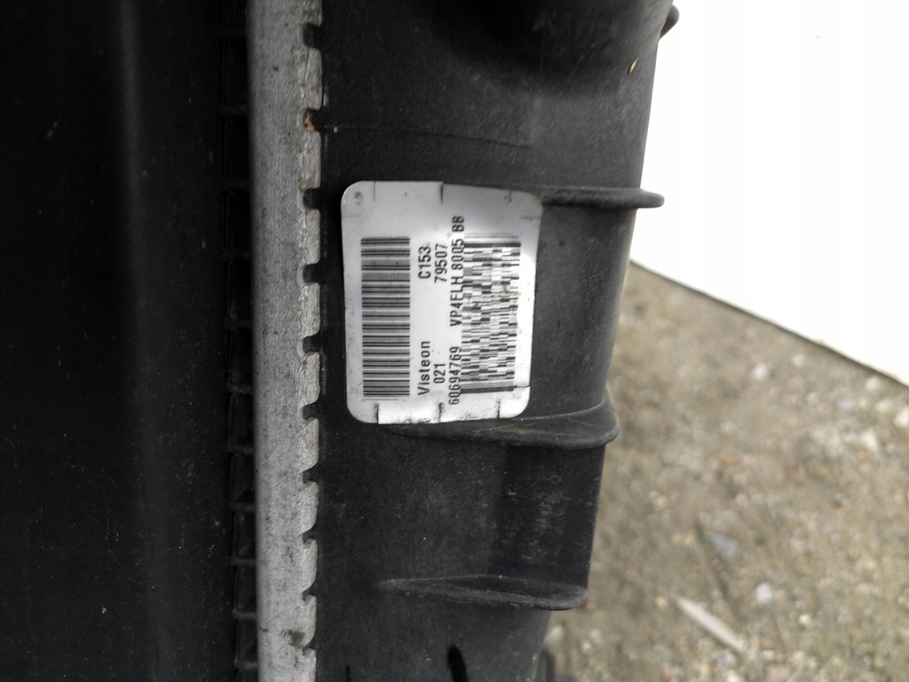 фото №7, Радіатор вентилятор alfa romeo 159 brera 1.9 jtd