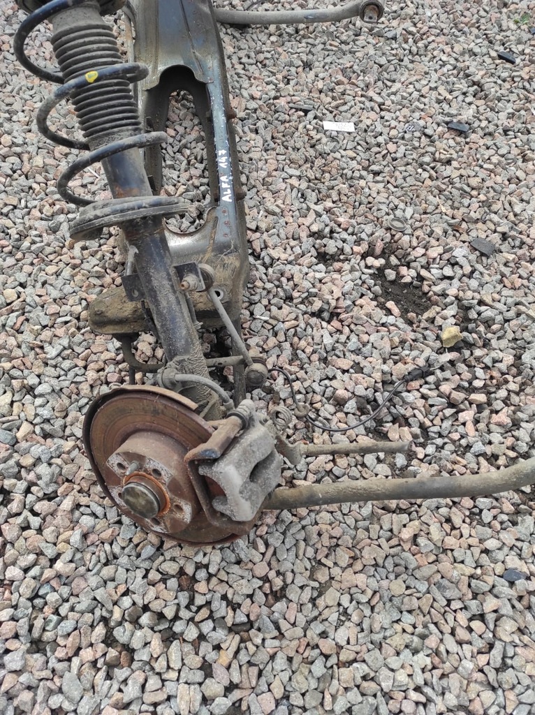 фото №4, Підрамник задній oś підвіска балка alfa romeo 147 00-10 підрамник амортизатор