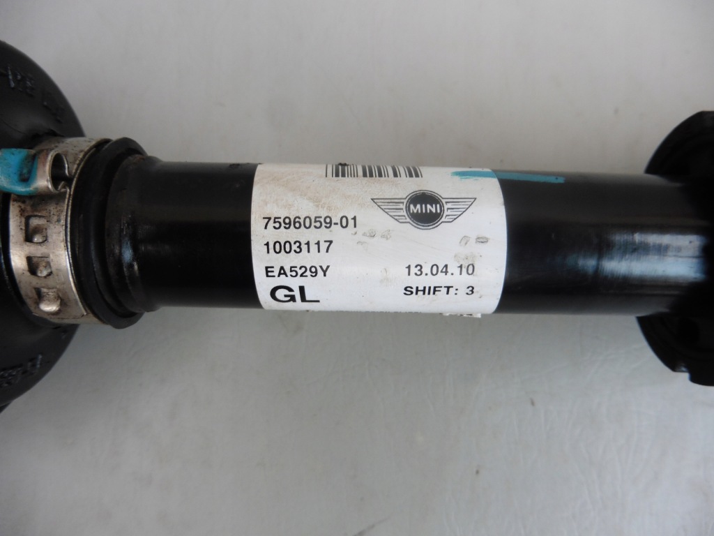 Привідний вал ліва mini cooper r55 r56 r57 7596059 1003117 Оригінал