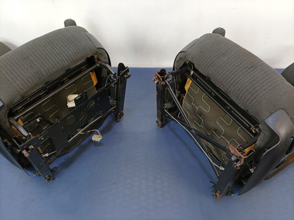 фото №16, Bmw 5 e34 touring сидіння заднє сидіння комплект велюр