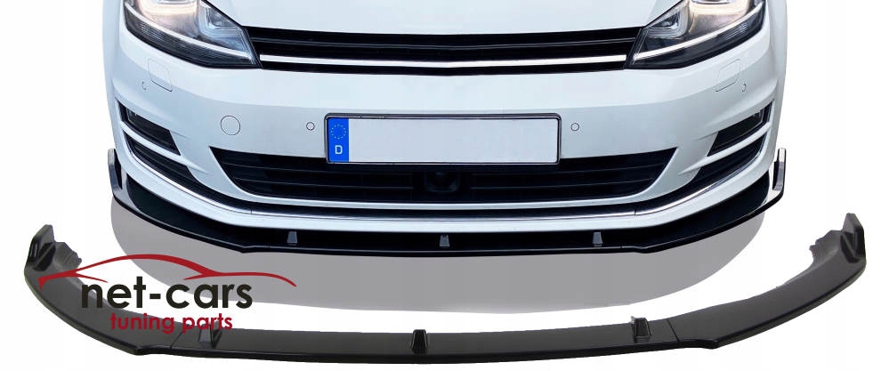 фото №1, Спойлер накладка vw golf 7 gti gt -21 look r line