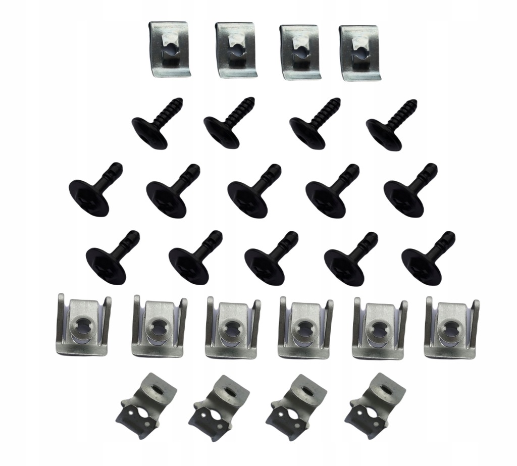 фото №1, Набор клипсы защита pod двигатель romix rx90238