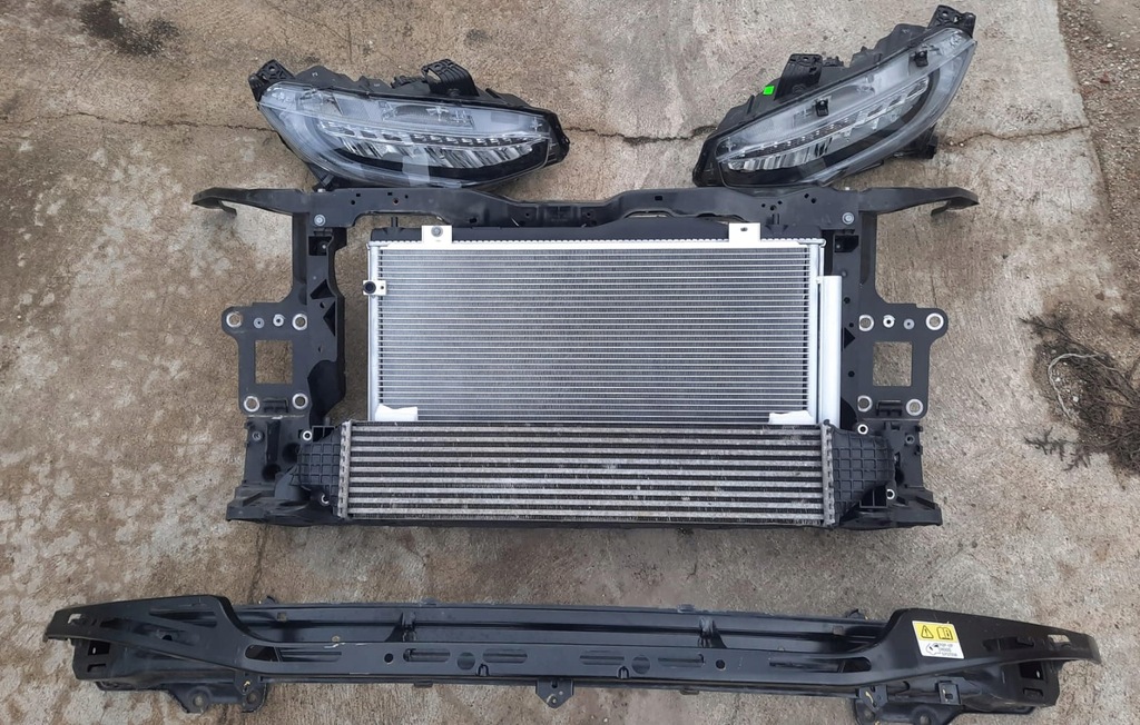 фото №8, Honda civic x type-r 2017 - 21 комплект радіатор