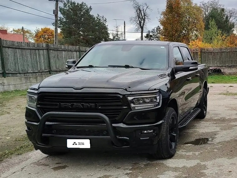 фото №9, Трубопровод передние bull чёрные dodge ram 1500 5th gen 2019-