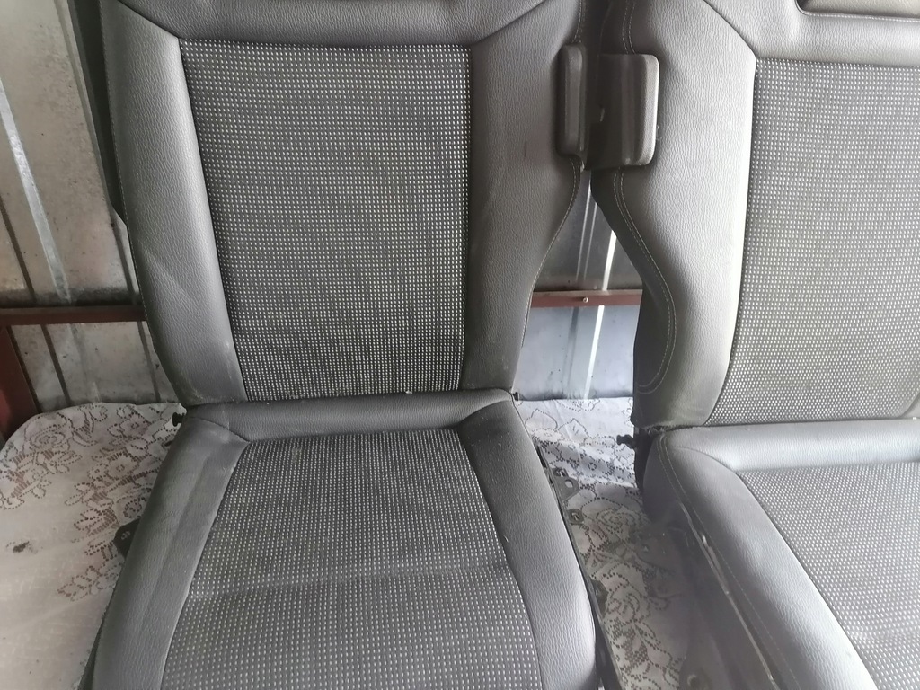 фото №7, Opel zafira b левый сиденье заднее сиденье задняя кожа