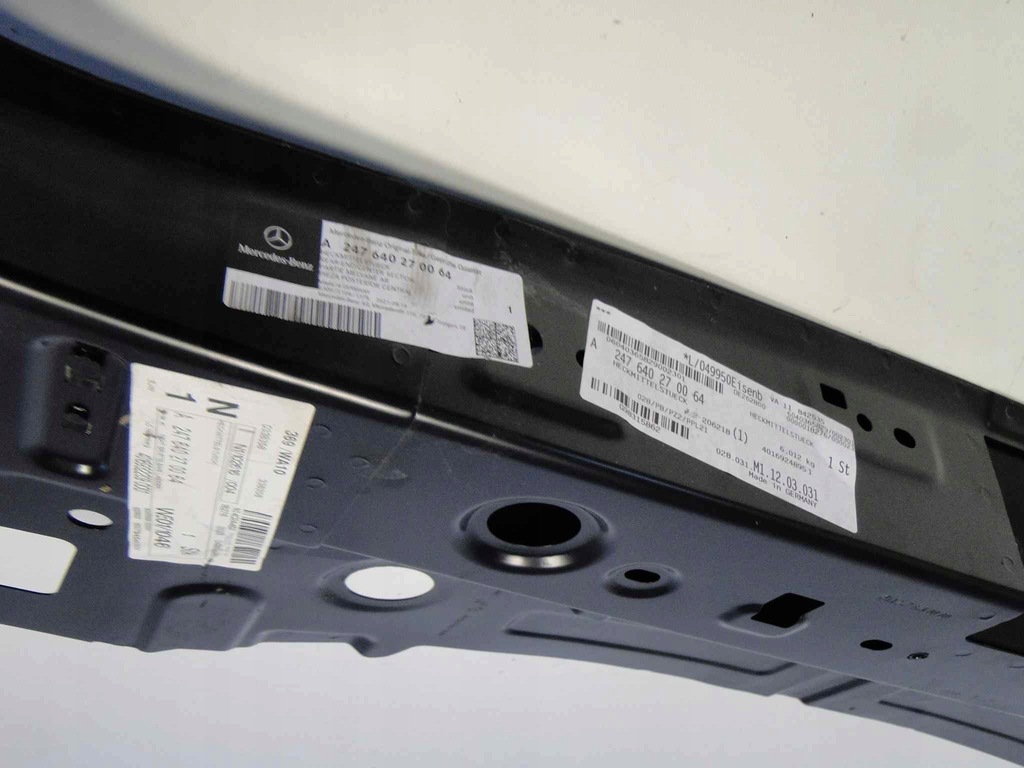 фото №12, Mercedes glb x247 247 pas задний усилитель задняя