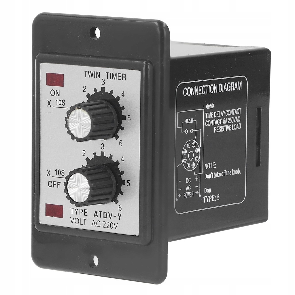 фото №7, Подвійний реле часовий 60s