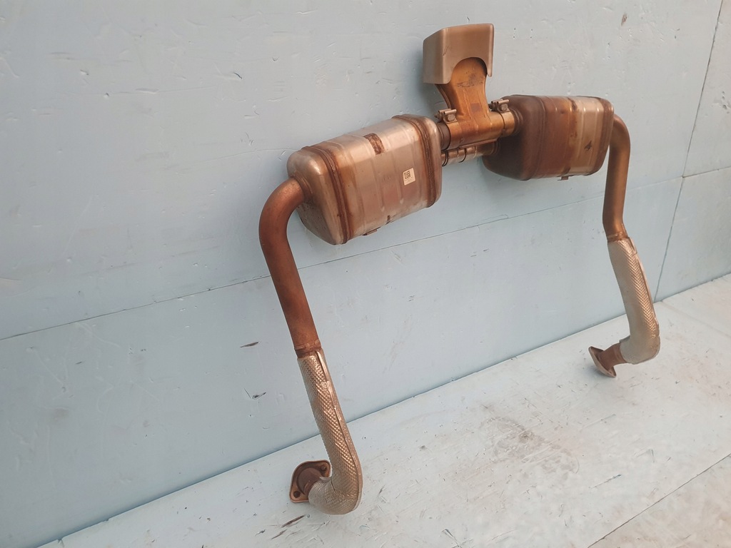 фото №5, Гаситель выхлоп porsche cayman boxster 982 718 задняя