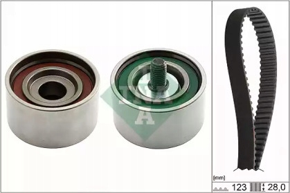 фото №2, Ina 530 0502 10 набір ремінь розподільного валу