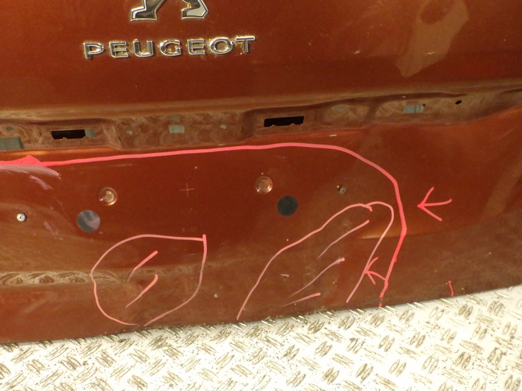 фото №7, Крышка багажника багажника задняя combo rifter berlingo