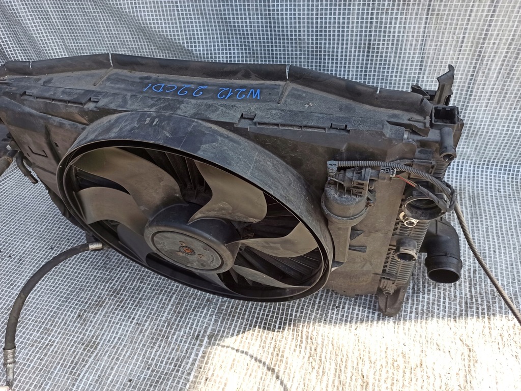 фото №9, Mercedes e-kl w212 2.2 cdi радиатор вентилятор интеркулер kpl 651