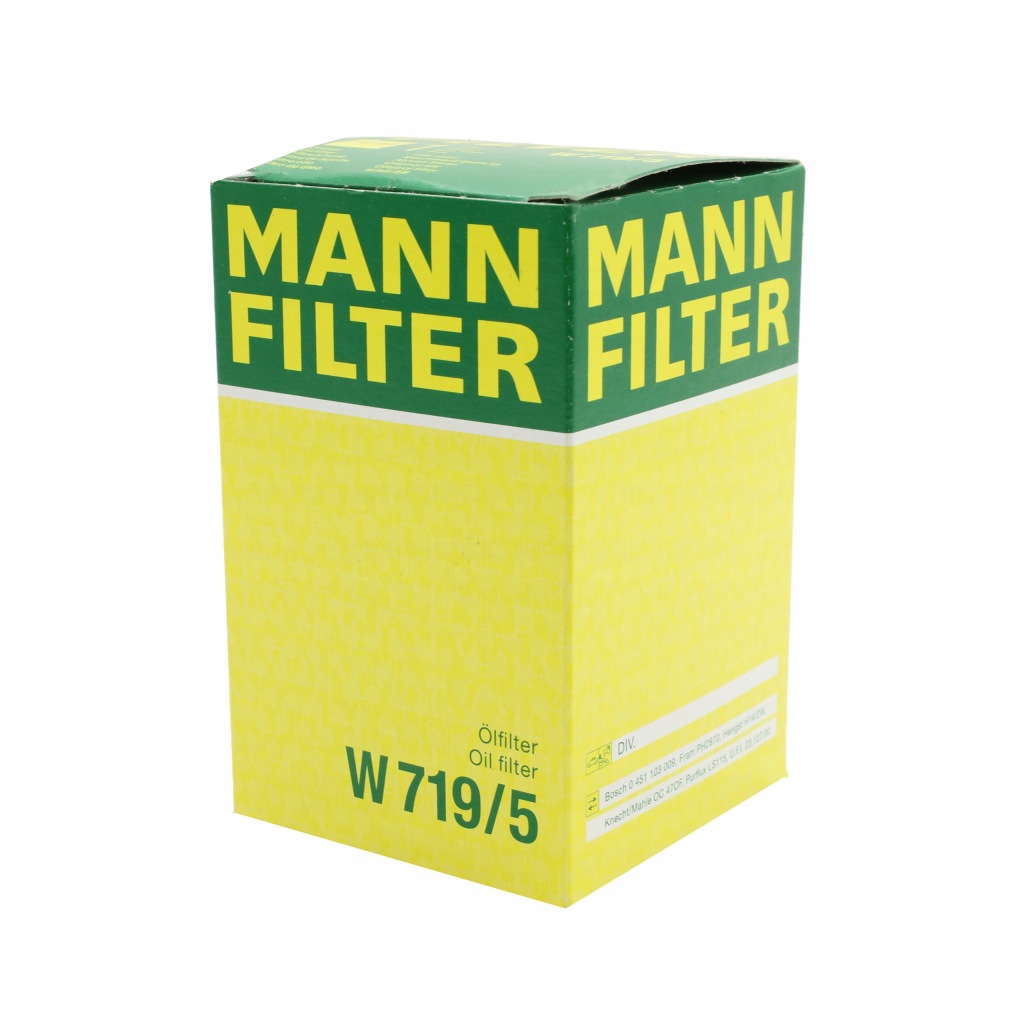Mann фільтр оливи Київ