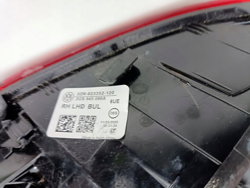 фото №5, Vw polo v i 2g лампа задня права 2gs945096a