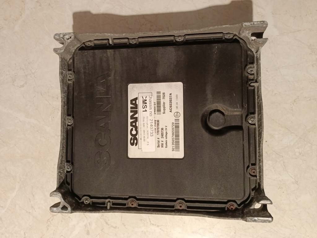 фото №1, Бортовой компьютер блок управления ecu cms1 scania r s 2628774