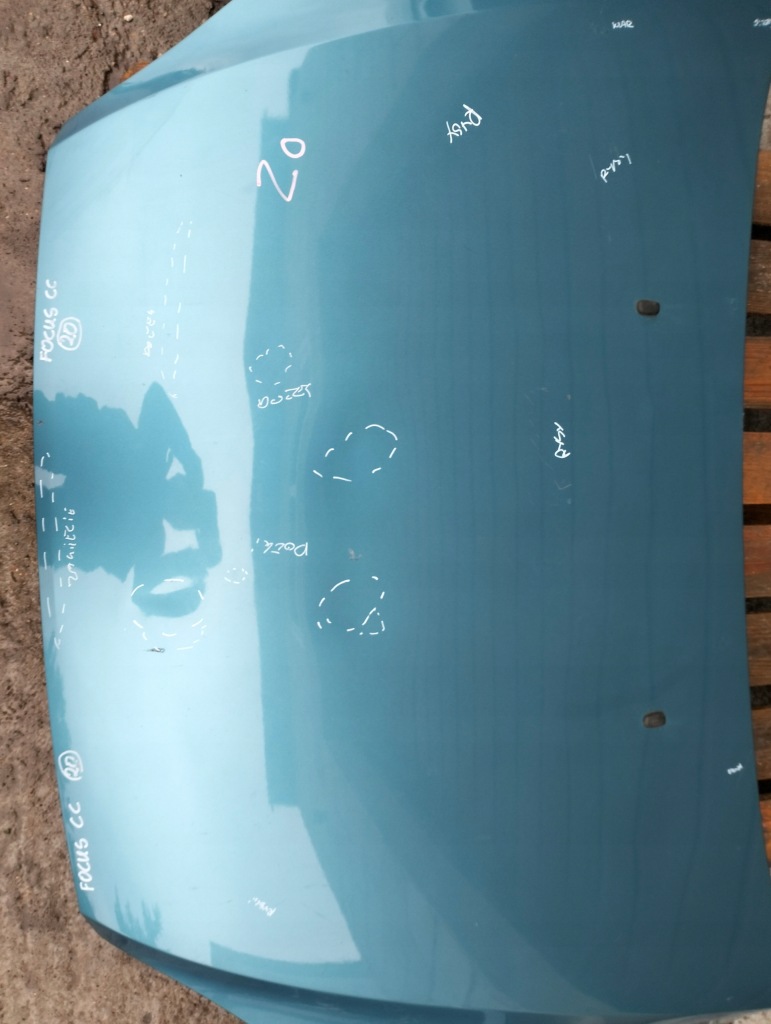 Капот кришка двигуна ford focus mk2 кабріолет  cc колір t7 lata 04-08 Київ