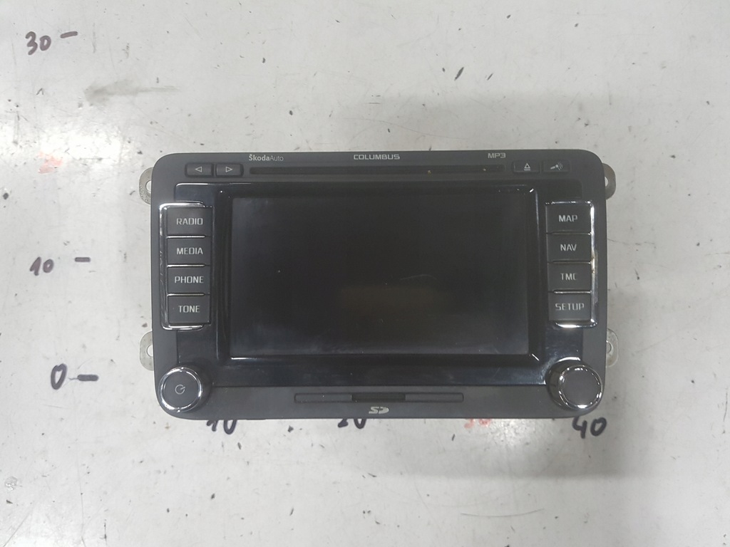 фото №1, Skoda superb 2 ii 08-13r радио навигация