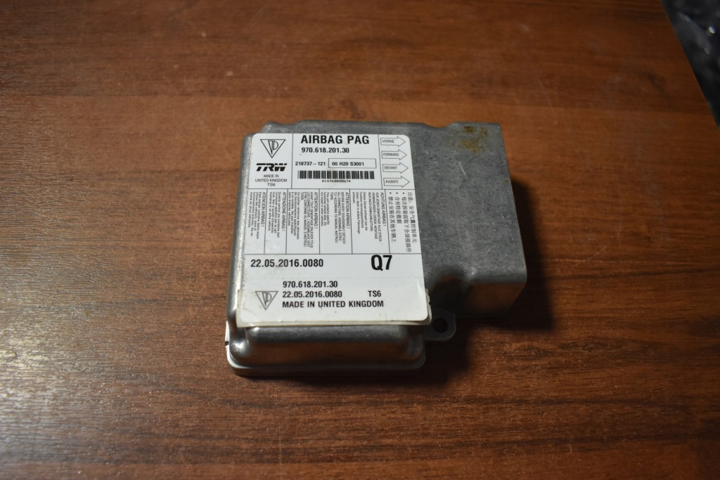 фото №1, Idealny модуль блок керування подушка безпеки porsche panamera 970 1