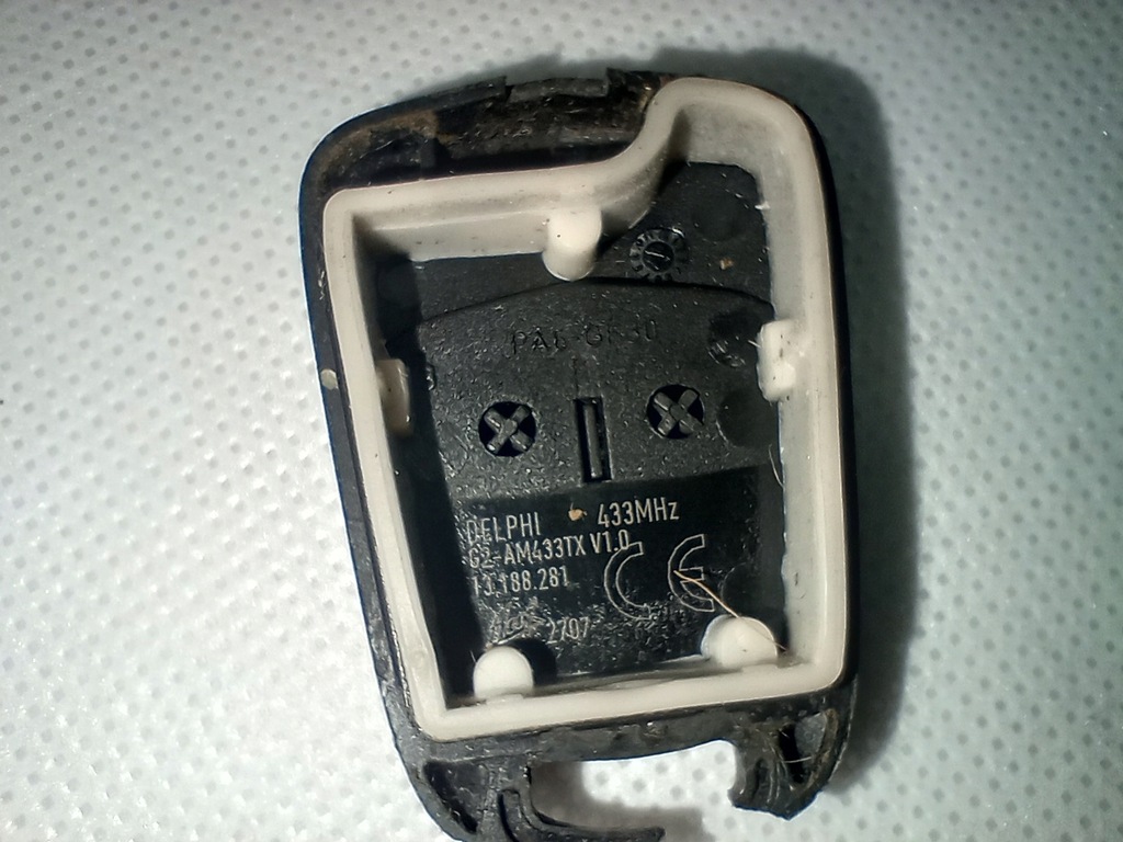 фото №7, Opel corsa d ключ pilot 13188281 delphi 433 mhz
