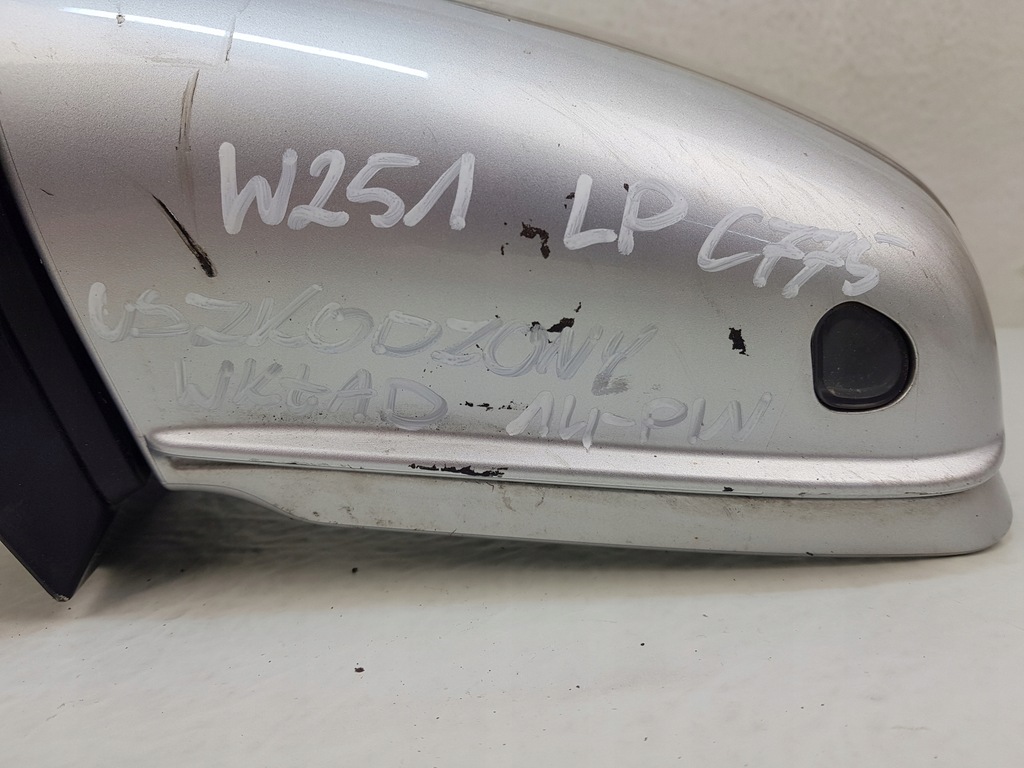 фото №9, Mercedes r w251 левая зеркало 14 pin c775 uk oryg