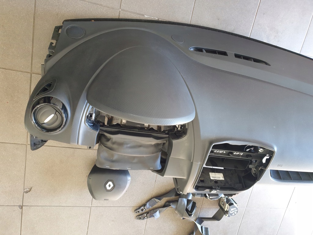 фото №9, Приборная панель приборная подушки безопасности renault clio 4 iv 2014-