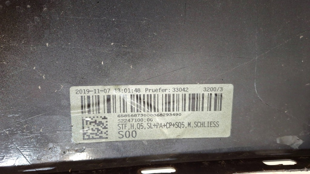 фото №12, Бампер задня задній audi q5 s-line 8r0807833h