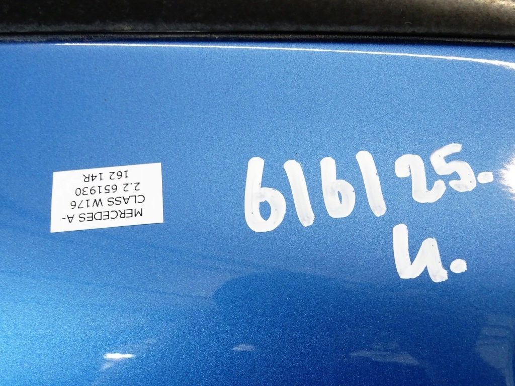 фото №13, Двері правий задня праве задні mercedes a w176 лак 162