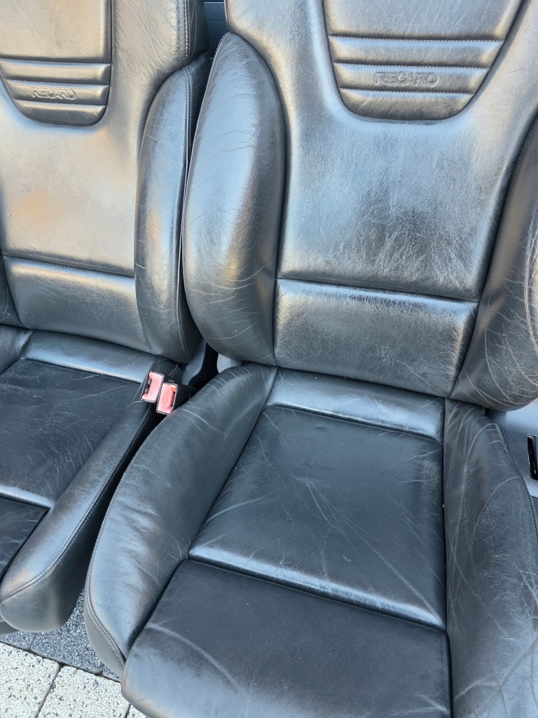фото №13, Audi a4 b6 s4 b6 lub b7 kombi сиденья сиденье recaro кожа обшивки комплект